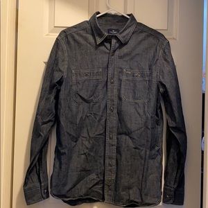 Men’s Denim Button-Up shirt